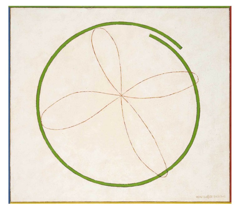 Tableau historique I, 2012, huile sur toile, 74 x 67