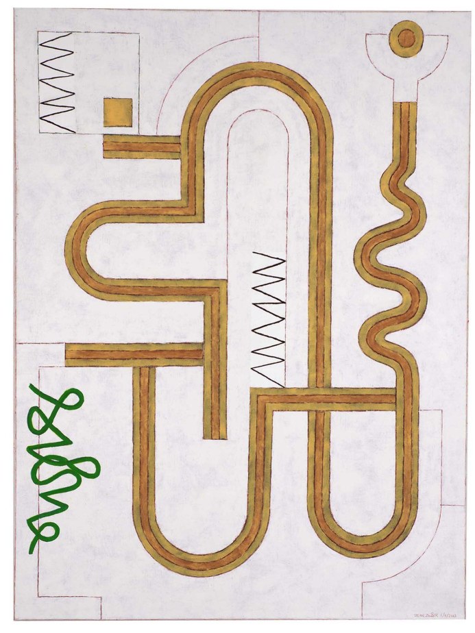 Meca-psychicI, 2013, huile sur toile, 130 x 97