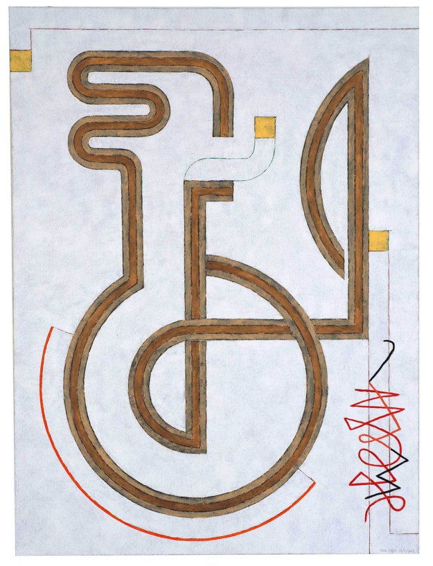 Meca-psychic II, 2013, huile sur toile, 130 x 97