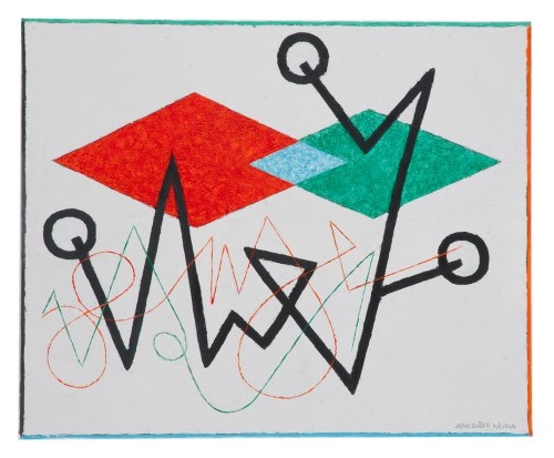 Mic mac I, 2016, huile sur toile, 50x 61